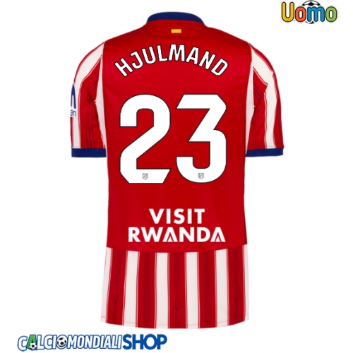Maglie da calcio Atletico Madrid Morten Hjulmand #23 Prima Maglia 2026-27 Manica Corta